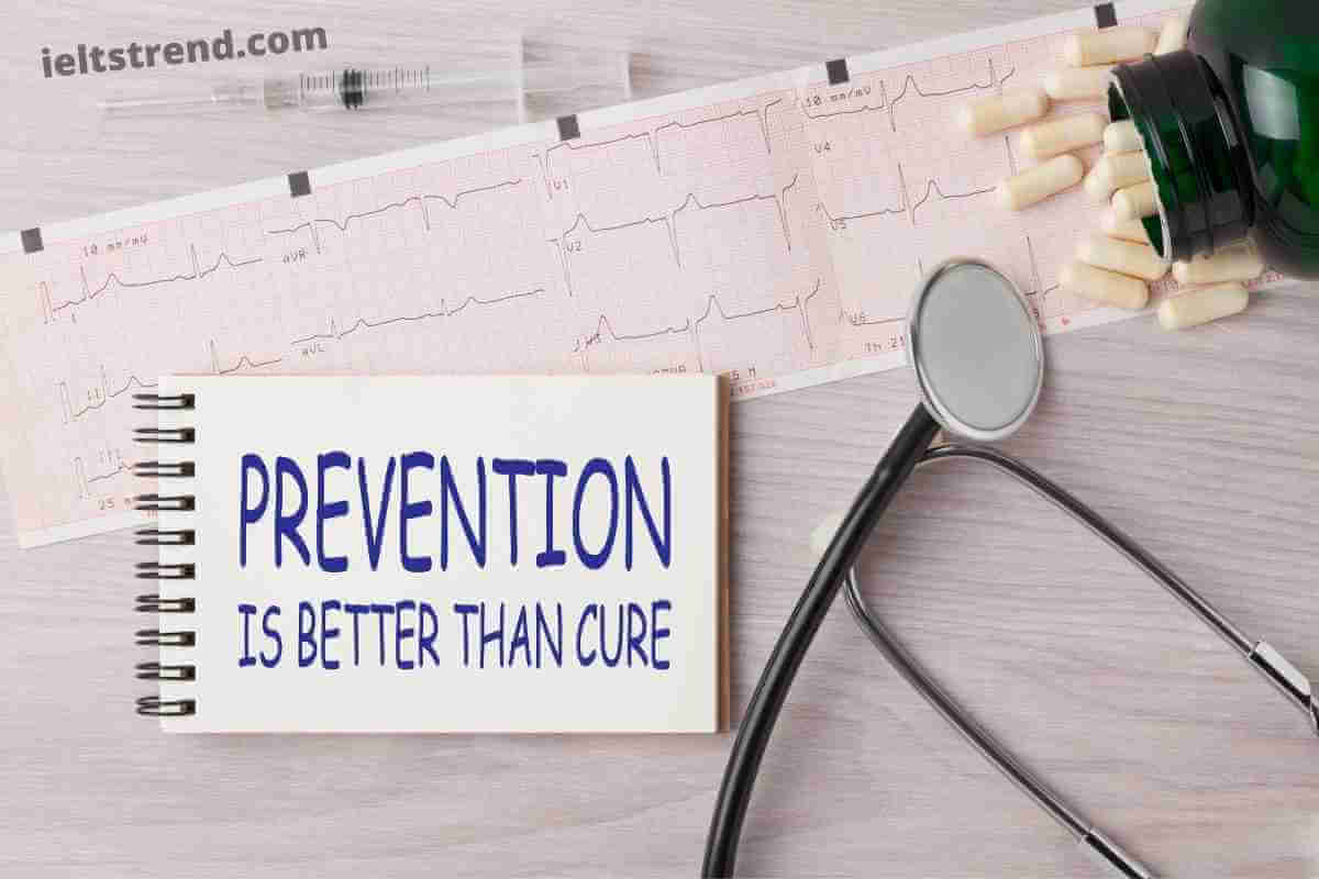 “Prevention is better than cure.” Out of a country’s health budget, Writing Task 2 (1)