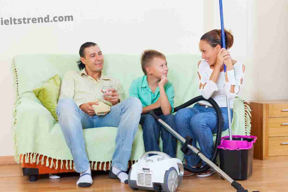 Housework & Family IELTS Speaking Part 1 Questions With Answer (2) (1)