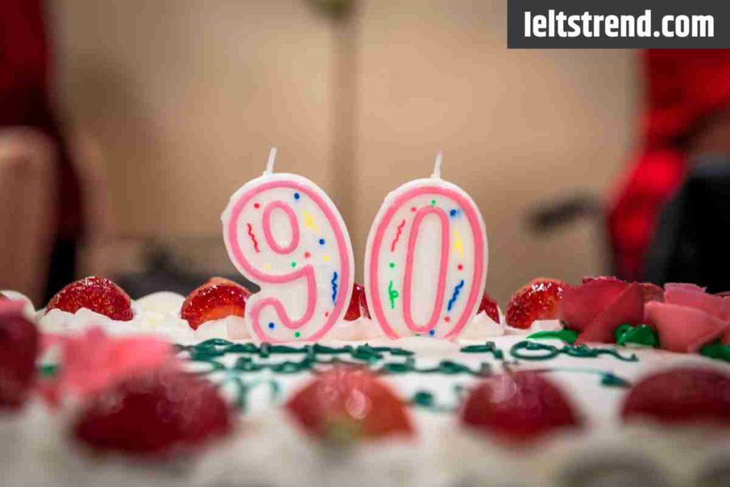 You Have Organized a 90th Birthday Party for Your Relative and Invited Elderly Guests